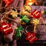 Weihnachtslichter mit Batteriekasten