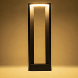 LumiPillar Aluminium LED Gartenleuchte-Leuchtezauber