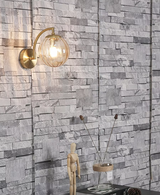 Glaslamp - LED-Wandleuchte-Leuchtezauber