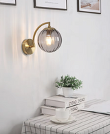 Glaslamp - LED-Wandleuchte-Leuchtezauber