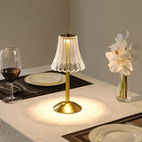 Classic Gold Kristall Tischlampe-Leuchtezauber