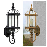 LUMIVINTA Retro Außenwandleuchte-Leuchtezauber