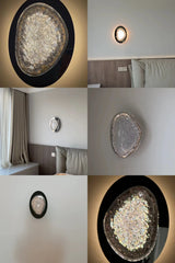 LUXARÉ CrystalEdge Wandleuchte-Leuchtezauber