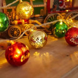 Weihnachtslichter mit Batteriekasten