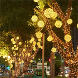 LED Rattan Ball Weihnachtslichterkette