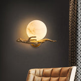 Moderne kreative Marmorwandlampe-Leuchtezauber