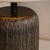 Stehlampe aus verwittertem Holz-Leuchtezauber