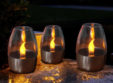 LumiVibe Solar LED Kerze-Leuchtezauber