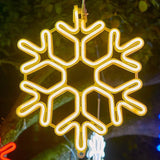 Weihnachts-LED-wasserdichtes Schneeflockenlicht-Leuchtezauber