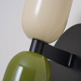 Vintage Doppelkopf-Kreative Home-Deco-Wandlampe-Leuchtezauber