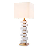 EICHHOLTZ - Tischlampe Bernstein L-Leuchtezauber