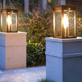 Säule Solarenergie Lampe-Leuchtezauber