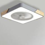 Runder quadratischer integrierter LED-Deckenventilator ohne Flügel mit Fernbedienung-Leuchtezauber