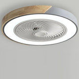 Runder quadratischer integrierter LED-Deckenventilator ohne Flügel mit Fernbedienung-Leuchtezauber