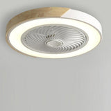 Runder quadratischer integrierter LED-Deckenventilator ohne Flügel mit Fernbedienung-Leuchtezauber