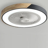 Runder quadratischer integrierter LED-Deckenventilator ohne Flügel mit Fernbedienung-Leuchtezauber