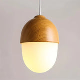 Moderne Hängelampe aus Castanea-Glas-Leuchtezauber