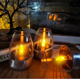 LumiVibe Solar LED Kerze-Leuchtezauber