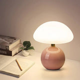 Französisch Creme Pilz Lampe-Leuchtezauber