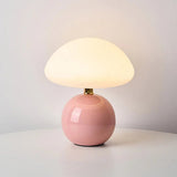 Französisch Creme Pilz Lampe-Leuchtezauber