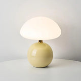 Französisch Creme Pilz Lampe-Leuchtezauber
