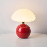Französisch Creme Pilz Lampe-Leuchtezauber