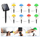 LUMIGLOW Solar-Pilz-Lichterkette-Leuchtezauber