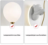 BearGlow LED Kinder-Wandleuchte-Leuchtezauber
