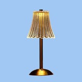 Kabellose Kristall-Metall-Tischlampe-Leuchtezauber