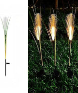 Fiberglas-Reed-Außenlampe (Solar)-Leuchtezauber