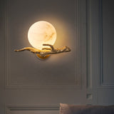 Moderne kreative Marmorwandlampe-Leuchtezauber