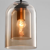 Mica Mid-Century Hängelampen mit Doppelglas-Leuchtezauber