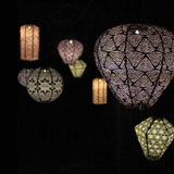 Solarlaterne-Heißluftballon-Design-Leuchtezauber