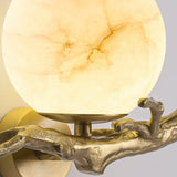 Moderne kreative Marmorwandlampe-Leuchtezauber