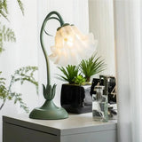 Vintage verstellbare Flower Tischlampe-Leuchtezauber