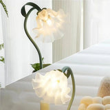 Vintage verstellbare Flower Tischlampe-Leuchtezauber