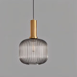 Mayka Glas-LED-Hängelampe-Leuchtezauber