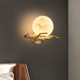 Moderne kreative Marmorwandlampe-Leuchtezauber