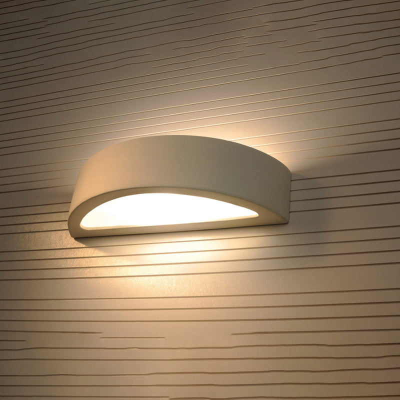 Wandleuchte Keramik Atena Grau Moderne Graue Keramiklampe – Stilvoll & Strukturiert-Leuchtezauber