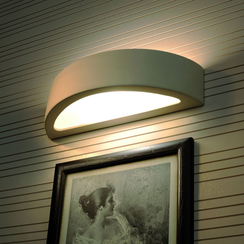 Wandleuchte Keramik Atena Grau Moderne Graue Keramiklampe – Stilvoll & Strukturiert-Leuchtezauber