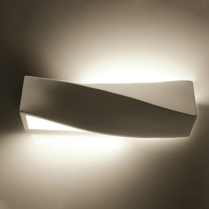 Wandleuchte Keramik Sigma Halbrunde Wandlampe Aus Keramik – Soft & Formschön-Leuchtezauber