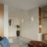 Wandleuchte Keramik Globe – Runde Keramik-Wandleuchte Modern-Leuchtezauber