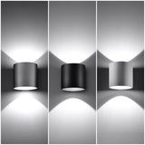 Wandleuchte Orbis 1 Schwarz Zeitlose Runde Wandlampe – Kontrastreich & Modern-Leuchtezauber