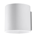 Wandleuchte Orbis 1 Weiß – Runde Wandlampe, Led & Design-Leuchtezauber