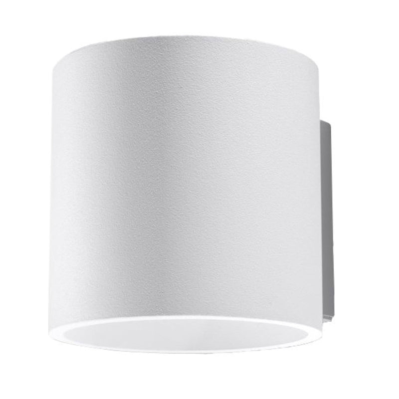 Wandleuchte Orbis 1 Weiß – Runde Wandlampe, Led & Design-Leuchtezauber