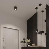 Wandleuchte Quad 1 Schwarz – Minimalistische Wandleuchte In Schwarz-Leuchtezauber
