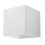 Wandleuchte Quad 1 Weiß – Quadratische Wandleuchte, Minimalistisch-Leuchtezauber