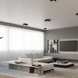 Deckenleuchte Mono 2 Schwarz – Minimalistische 2-Flammige Spotlampe-Leuchtezauber