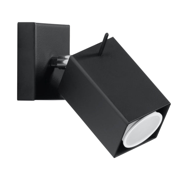 Wandleuchte Merida Schwarz – Moderne Led-Leuchte, Schlicht & Rund-Leuchtezauber