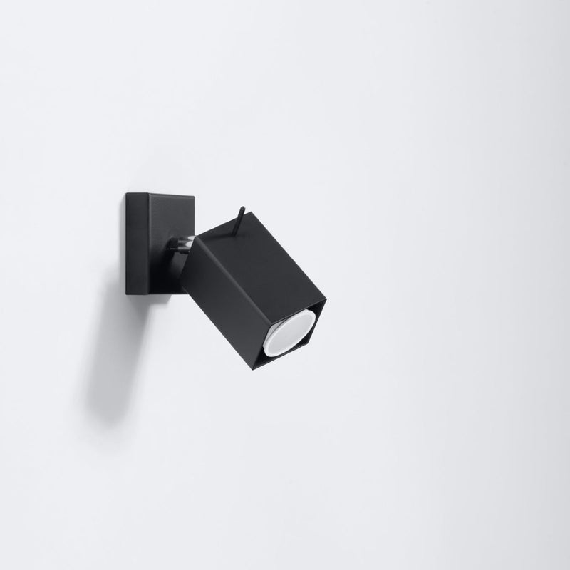 Wandleuchte Merida Schwarz – Moderne Led-Leuchte, Schlicht & Rund-Leuchtezauber